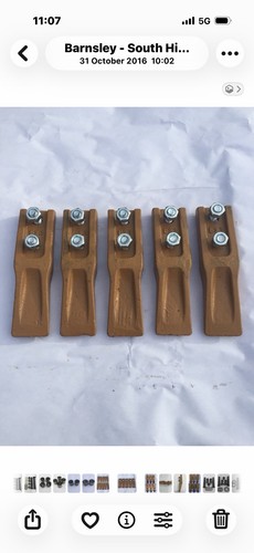Micro digger bucket - digger, x5