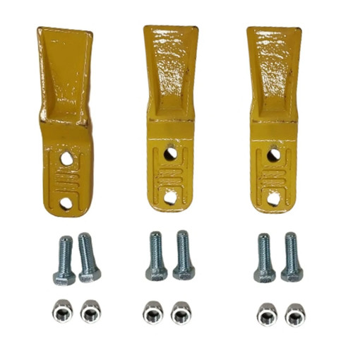Set excavator bucket teeth - 3,
